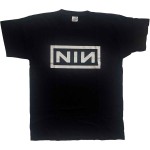 Nine Inch Nails: Unisex T-Shirt/Classic Logo (Black) (Medium)