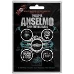 Phil H. Anselmo & The Illegals: Philip H. Anselmo & The Illegals Button Badge Pack/Brain (Retail Pack)