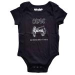 AC/DC: Kids Baby Grow/About to Rock (3-6 Months)