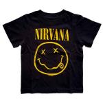 Nirvana: Kids Toddler T-Shirt/Yellow Happy Face (5 Years)