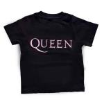 Queen: Kids Toddler T-Shirt/Pink Logo (12 Months)