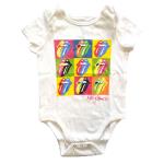 The Rolling Stones: Kids Baby Grow/Two-Tone Tongues (3-6 Months)