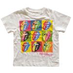 The Rolling Stones: Kids Toddler T-Shirt/Two-Tone Tongues (12 Months)