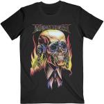 Megadeth: Unisex T-Shirt/Flaming Vic (Small)
