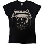 Metallica: Ladies T-Shirt/Masters of Puppets Photo Damage Inc Tour (Medium)