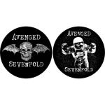 Avenged Sevenfold: Turntable Slipmat Set/Death Bat / Astronaut