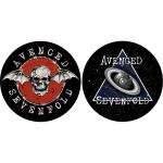 Avenged Sevenfold: Turntable Slipmat Set/Skull / Space