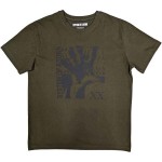 System Of A Down: Unisex T-Shirt/Intoxicated (Military Green) (X-Large)