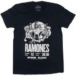 Ramones: Unisex T-Shirt/Belgique (Small)