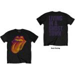 The Rolling Stones: Unisex T-Shirt/Ghost Town Distressed (Back Print) (Medium)