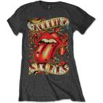 The Rolling Stones: Ladies T-Shirt/Tongue & Stars (X-Large)