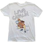 Lewis Capaldi: Unisex T-Shirt/Snow Leopard (Medium)