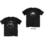 Alice In Chains: Unisex T-Shirt/Fog Mountain (Back Print) (Small)