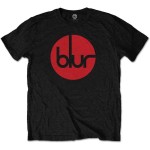 Blur: Unisex T-Shirt/Circle Logo (Black) (Medium)
