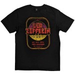 Led Zeppelin: Unisex T-Shirt/1971 Wembley (Black) (Medium)