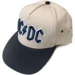 AC/DC: Unisex Snapback Cap/Navy Logo