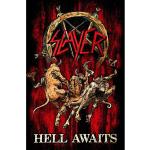 Slayer: Textile Poster/Hell Awaits