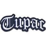 Tupac: Standard Woven Patch/Cut-Out Logo