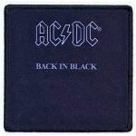 AC/DC: Standard Printed Patch/Back In Black