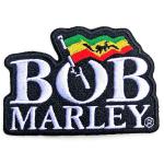 Bob Marley: Standard Woven Patch/Logo