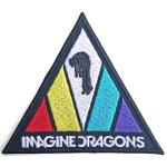Imagine Dragons: Standard Woven Patch/Triangle Logo