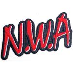 N.W.A: Standard Woven Patch/Cut-Out Logo