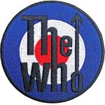 The Who: Standard Woven Patch/Target Logo Bordered
