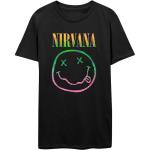 Nirvana: Unisex T-Shirt/Sorbet Ray Happy Face (Large)