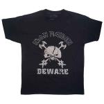 Iron Maiden: Kids T-Shirt/Beware (Glitter Print) (11-12 Years)
