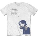 Tupac: Unisex T-Shirt/A River ¿ (Large)