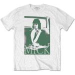 The Rolling Stones: Unisex T-Shirt/Mick Photo Version 1 (X-Large)