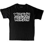 Marilyn Manson: Kids T-Shirt/Classic Logo (5-6 Years)