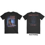 Ozzy Osbourne: Unisex T-Shirt/Blizzard of Ozz Track list (Back Print) (Small)