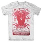 Led Zeppelin: Unisex T-Shirt/Mobile Municipal (Medium)