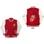 The Rolling Stones: Unisex Varsity Jacket/Classic Tongue (Back Print) (Small)