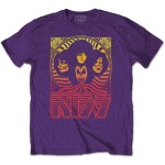 KISS: Unisex T-Shirt/Gradient Group (Purple) (Medium)