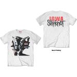 Slipknot: Unisex T-Shirt/Iowa Goat Shadow (Back Print) (Small)