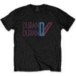 Duran Duran: Unisex T-Shirt/Double D Logo (Large)