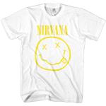 Nirvana: Kids T-Shirt/Yellow Happy Face (3-4 Years)