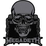 Megadeth: Standard Woven Patch/Vic Rattlehead Cut Out