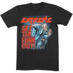 Extreme: Unisex T-Shirt/Get the Funk Out Bouncer (Black) (Medium)