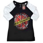 Dead Kennedys: Ladies Raglan T-Shirt/Destroy (X-Large)
