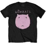 The Wombats: Unisex T-Shirt/Logo (Black) (Small)