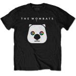 The Wombats: Unisex T-Shirt/Rainbow Eyes (Small)