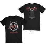 Slayer: Unisex T-Shirt/Hell Awaits Tour (Back Print) (Medium)