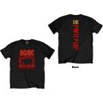 AC/DC: Unisex T-Shirt/PWR-UP (Back Print) (Large)