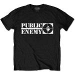 Public Enemy: Unisex T-Shirt/Crosshairs Logo (Large)
