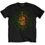 Cypress Hill: Unisex T-Shirt/South Gate Logo & Leaves (Medium)