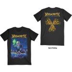Megadeth: Unisex T-Shirt/Rust In Peace 30th Anniversary (Back Print) (Medium)