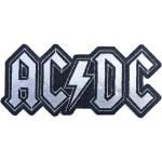 AC/DC: Standard Woven Patch/Cut-Out Foil Logo